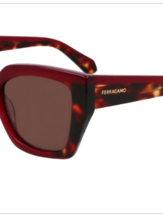 Salvatore Ferragamo  Cat Eye SF2035S Sunglasses women  Made in Italy NWT